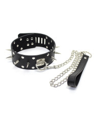 Leather Collar Spiked