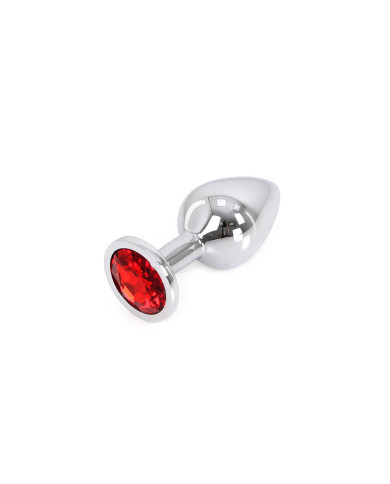 Buttplug Aluminium Red Medium Buttplug Aluminium Red Medium