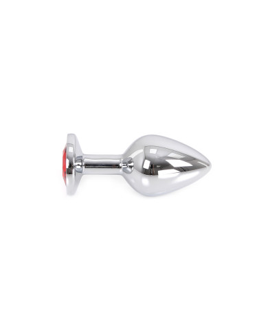 Buttplug Aluminium Red Medium Buttplug Aluminium Red Medium