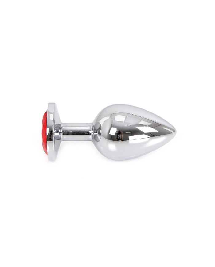 Buttplug Aluminium Red Large Buttplug Aluminium Red Large