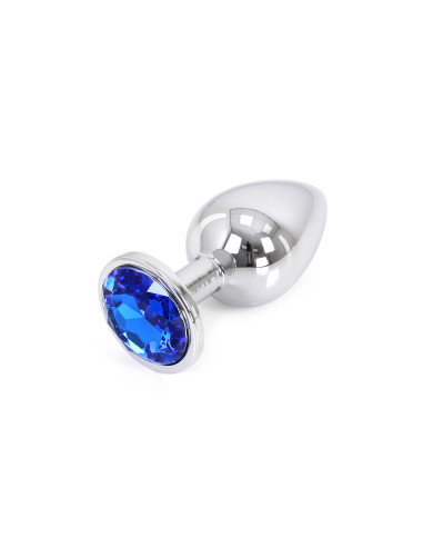 Buttplug Aluminium Blue Large Buttplug Aluminium Blue Large