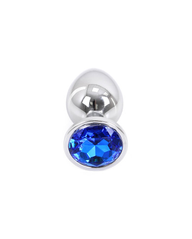 Buttplug Aluminium Blue Large Buttplug Aluminium Blue Large