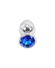 Buttplug Aluminium Blue Large