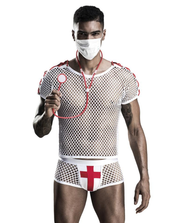Hot Doctor Costume by Saresia MEN roleplay