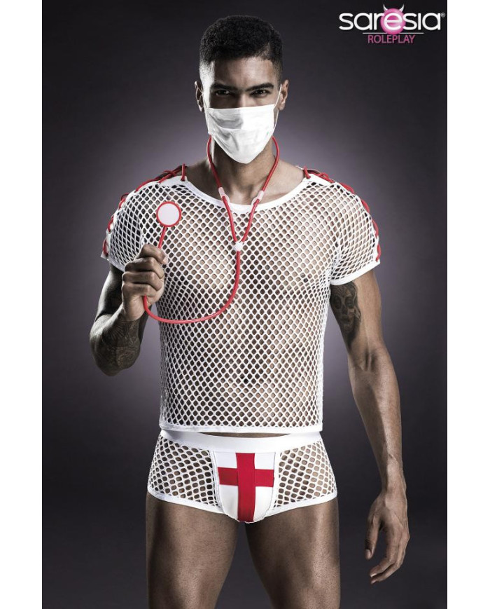 Hot Doctor Costume by Saresia MEN roleplay