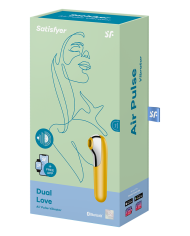 Satisfyer Dual Love Yellow   incl. Bluetooth and App