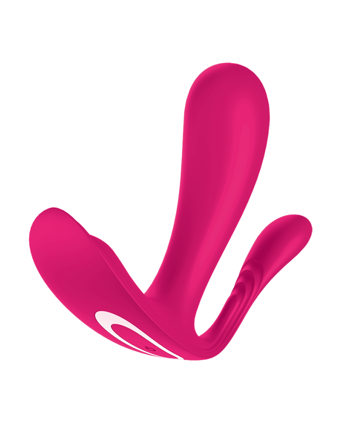 Satisfyer - Top Secret  - Wearable Vibrator with Anal Stimulator - Pink