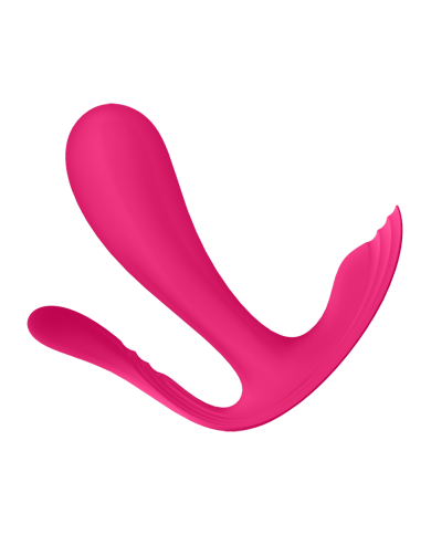 Satisfyer - Top Secret  - Wearable Vibrator with Anal Stimulator - Pink Satisfyer - Top Secret  - Wearable Vibrator with Anal Stimulator - Pink