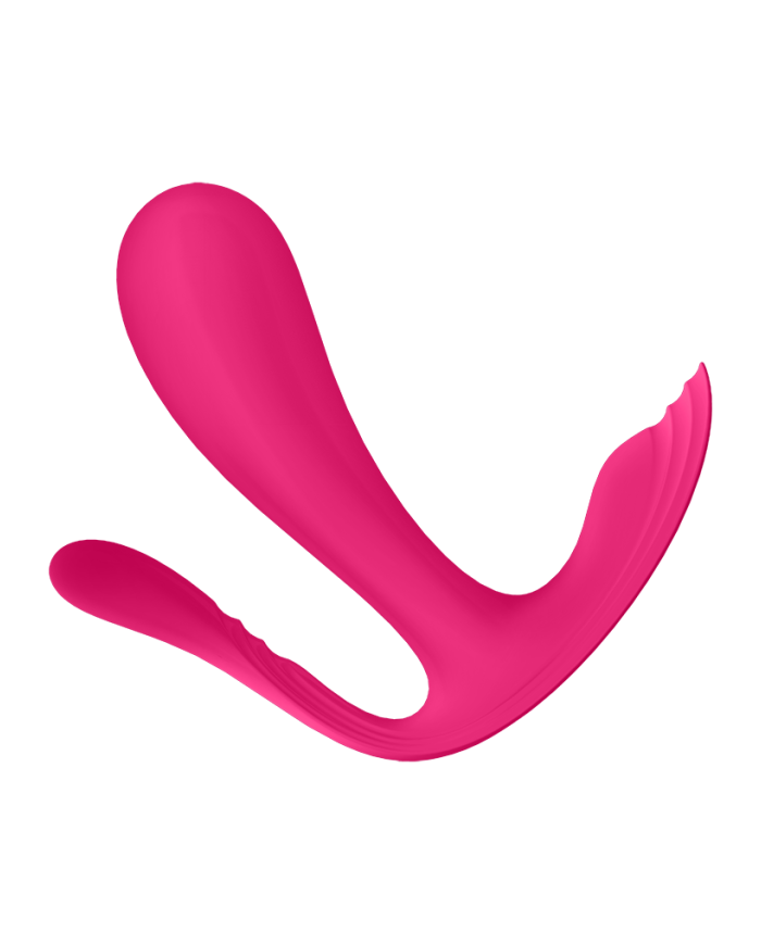 Satisfyer - Top Secret  - Wearable Vibrator with Anal Stimulator - Pink