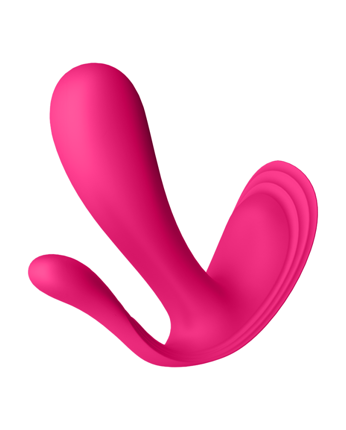 Satisfyer - Top Secret  - Wearable Vibrator with Anal Stimulator - Pink