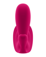Satisfyer - Top Secret  - Wearable Vibrator with Anal Stimulator - Pink