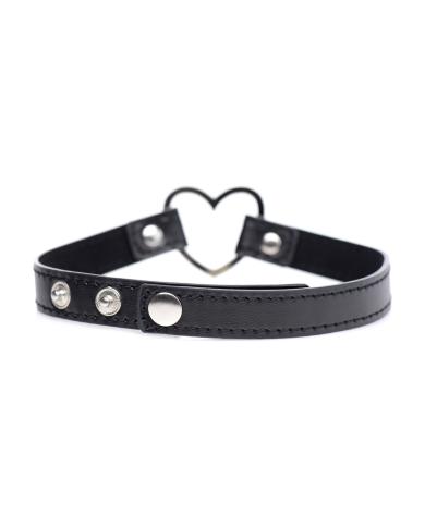 Dark Heart - Chrome Heart Black Choker