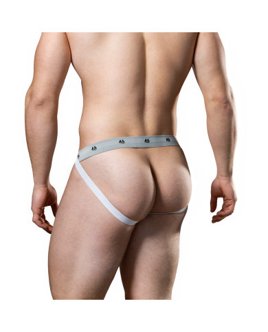 MM Jockstrap 1 Inch White S MM Jockstrap 1 Inch White S