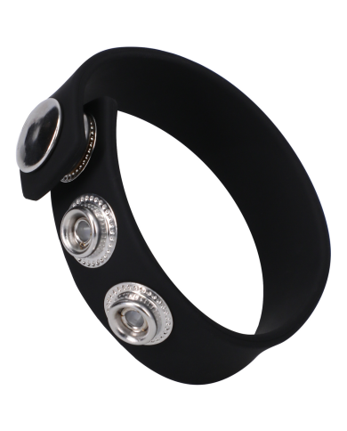 The Silicone 3 Snap - Cockring