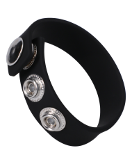 The Silicone 3 Snap - Cockring