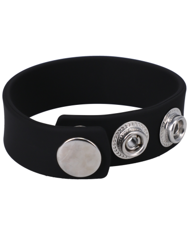 The Silicone 3 Snap - Cockring