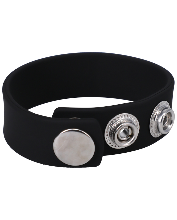 The Silicone 3 Snap - Cockring