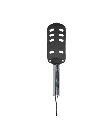 Slotted Leather Paddle