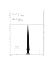 Ass Spike Dildo - 17   42 cm Ass Spike Dildo - 17   42 cm