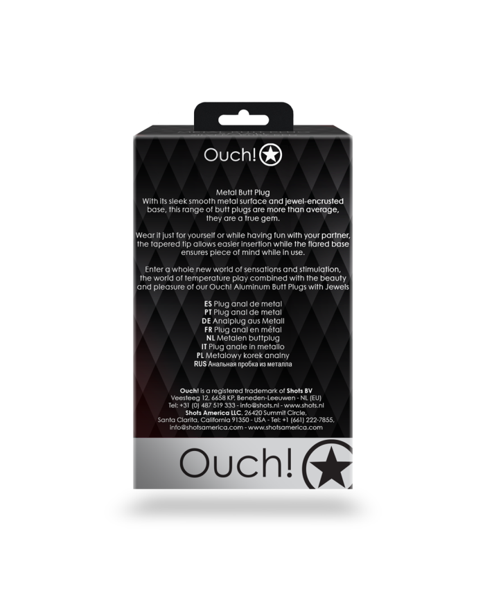 Heart Gem Butt Plug - Large - Gunmetal Amethyst Purple Heart Gem Butt Plug - Large - Gunmetal Amethyst Purple