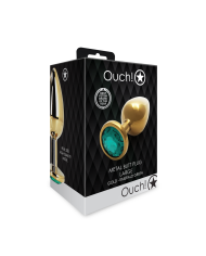 Heart Gem Butt Plug - Large - Gunmetal Amethyst Purple Heart Gem Butt Plug - Large - Gunmetal Amethyst Purple