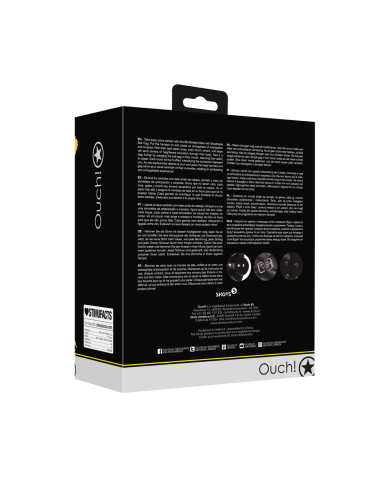 Blindfolded Mask with Breathable Ball Gag - Black Blindfolded Mask with Breathable Ball Gag - Black