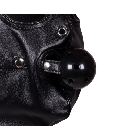 Blindfolded Mask with Breathable Ball Gag - Black Blindfolded Mask with Breathable Ball Gag - Black