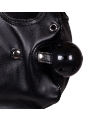 Blindfolded Mask with Breathable Ball Gag - Black Blindfolded Mask with Breathable Ball Gag - Black