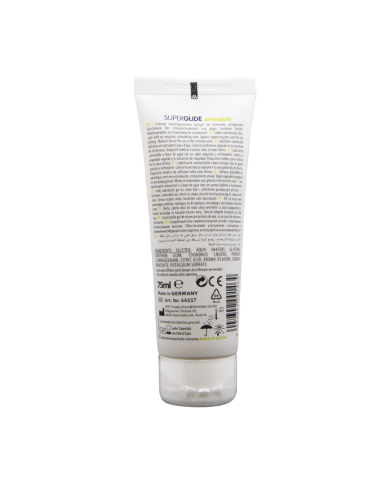 Superglide - Edible Waterbased Lubricant - Pineapple - 3 fl oz   75 ml Superglide - Edible Waterbased Lubricant - Pineapple - 3 fl oz   75 ml