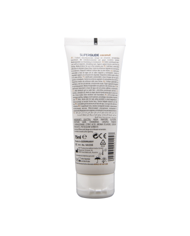 Superglide - Edible Waterbased Lubricant - Coconut - 3 fl oz   75 ml Superglide - Edible Waterbased Lubricant - Coconut - 3 fl oz   75 ml