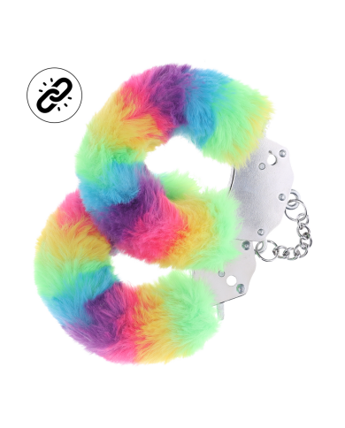 Heavy-duty Fluffy Handcuffs - Multicolor 1