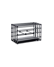 Kennel - Adjustable Puppy Cage with Padded Board