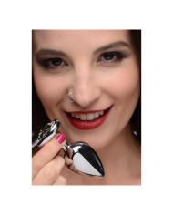 Rainbow Prism - Heart Butt Plug - Medium