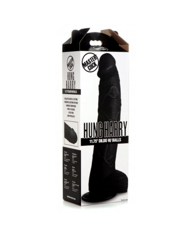Hung Harry - Dildo with Balls - 12   30 cm