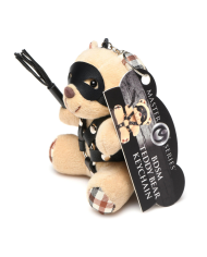 Rope Teddy Bear Keychain - Brown