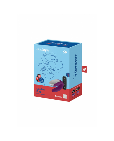 Double Fun - Partner Vibrator - Violet Double Fun - Partner Vibrator - Violet