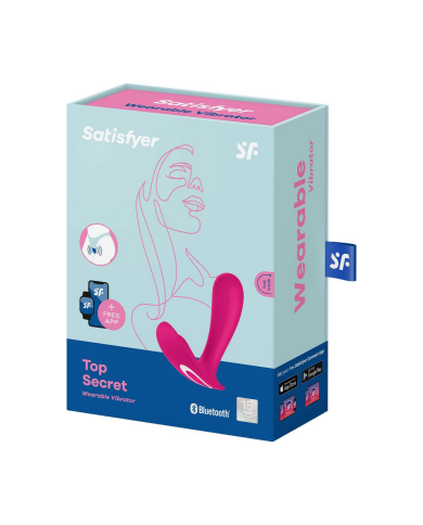 Top Secret - Portable Panties Vibrator - Pink Top Secret - Portable Panties Vibrator - Pink