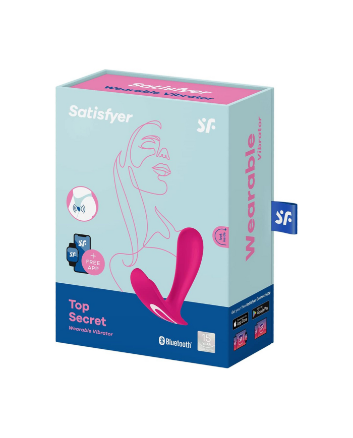 Top Secret - Portable Panties Vibrator - Pink