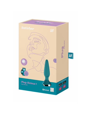 Plug-ilicious 1 - Vibrating Butt Plug - Petrol Plug-ilicious 1 - Vibrating Butt Plug - Petrol