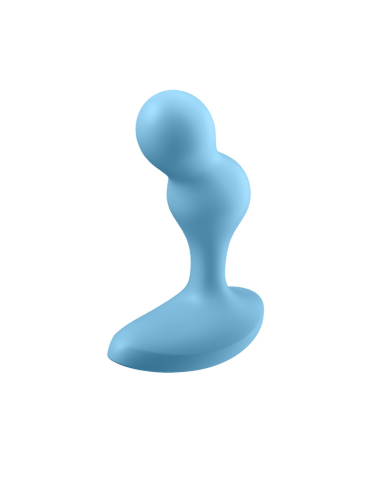 Deep Diver - Vibrating Anal Plug - Light Blue