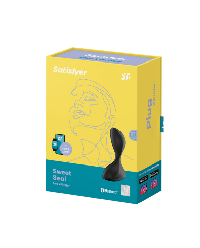 Sweet Seal - Vibrating Butt Plug - Black Sweet Seal - Vibrating Butt Plug - Black