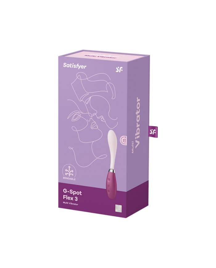 G-Spot Flex 3 - G-Spot Vibrator - Red