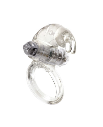 Me You Us Classic Rabbit Cock Ring Transparent