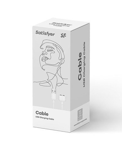 Satisfyer - USB Charging Cable White Satisfyer - USB Charging Cable White