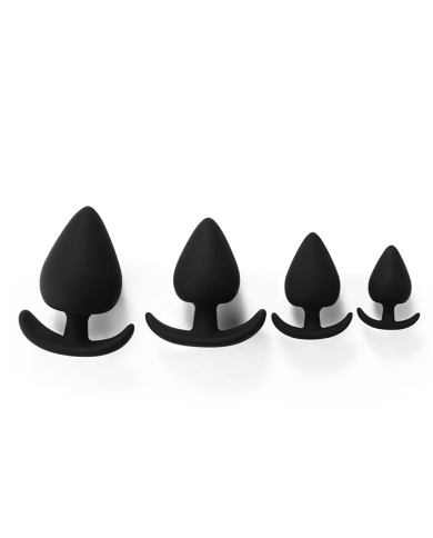Silicone Anchor Anal Plug Set