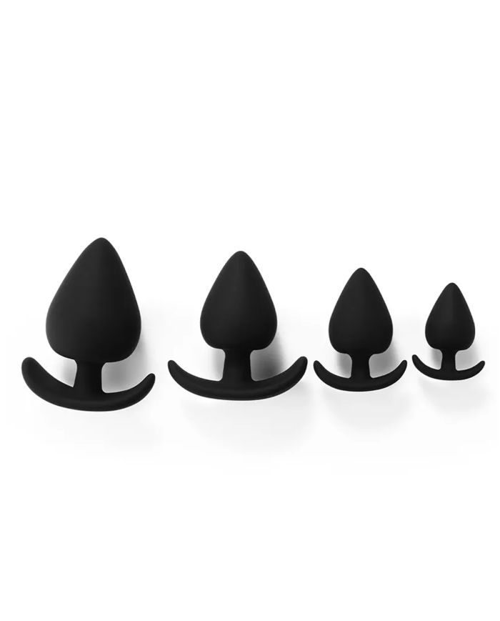 Silicone Anchor Anal Plug Set