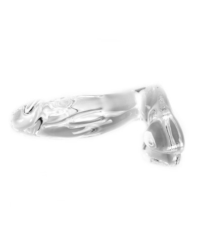 Glass Dildo Clear Penis Thick Glass Dildo Clear Penis Thick