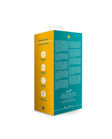 Pawn Shaped Anal Vibrator - Peacock Plume