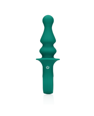 Pawn Shaped Anal Vibrator - Peacock Plume