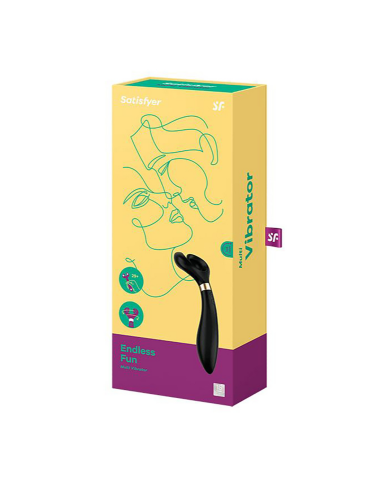 Endless Fun - Partner Vibrator - Black Endless Fun - Partner Vibrator - Black